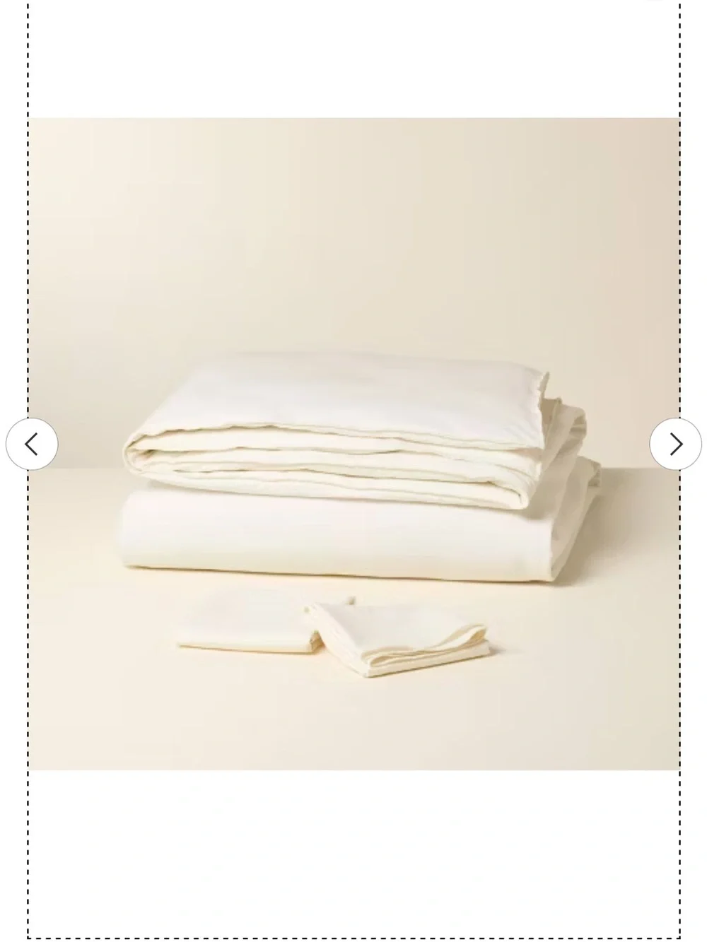 NEW lyocell, cotton, & linen 3-Piece Duvet Cover Set from Hearth & Hand w/Magnol